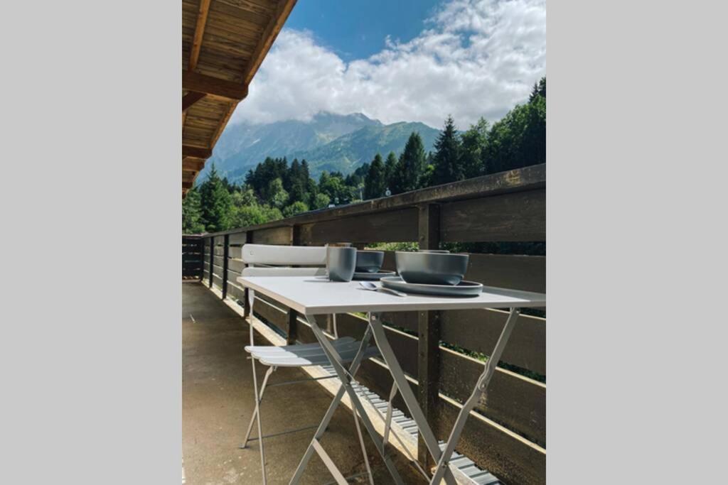 Ferienwohnung La Pepite Des Aiguilles Les Houches Exterior foto